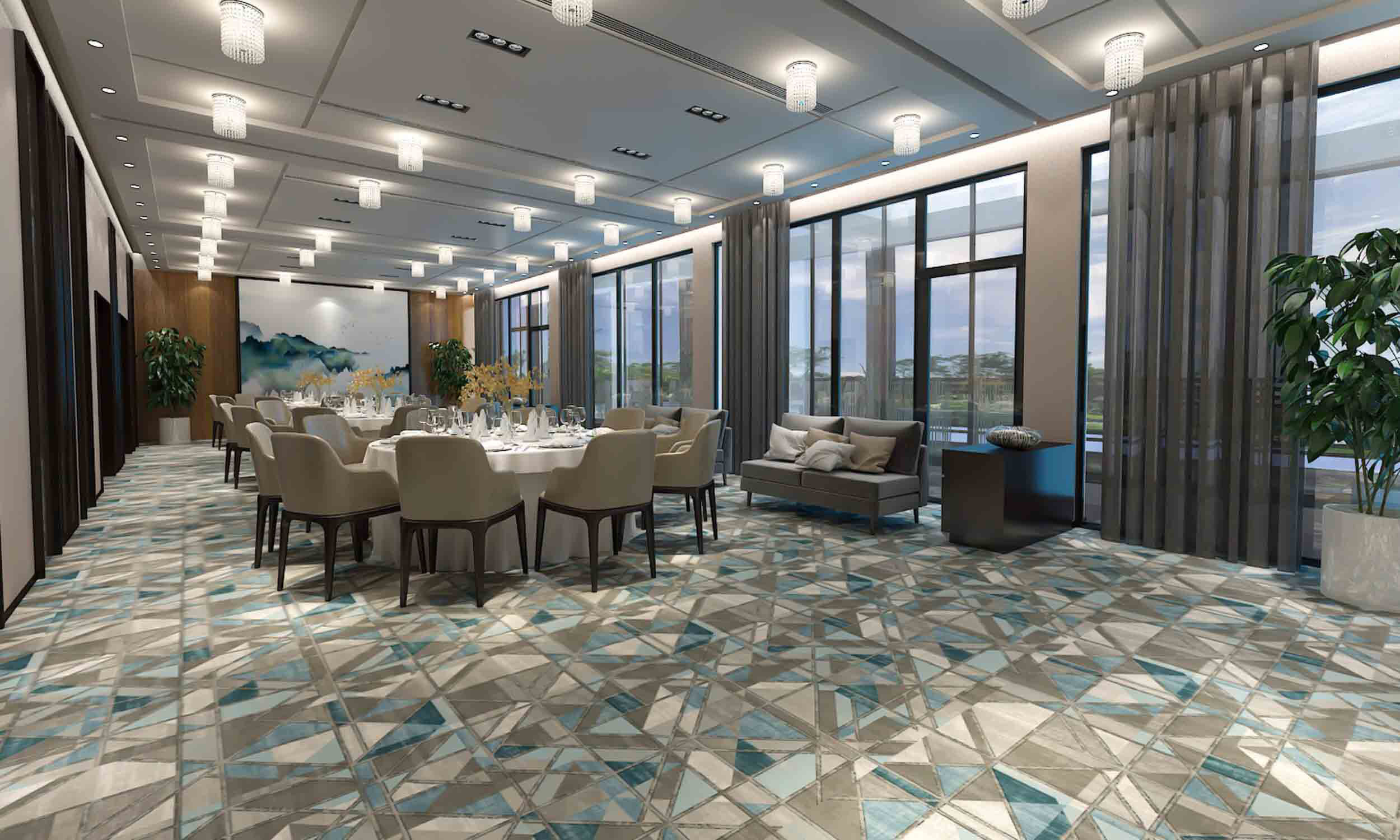 新中式酒店宴会厅