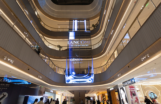 光电玻璃商场中庭