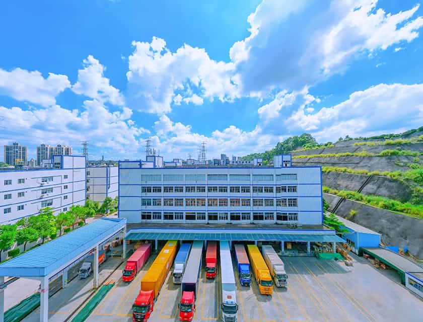 完善的物流配送体系